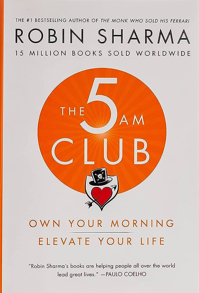 5am club robin sharma recomandare carte bianca ionel