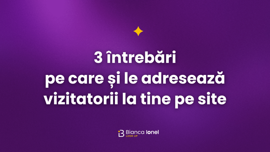 Ce gândește un vizitator la tine pe site? Bianca Ionel 23149