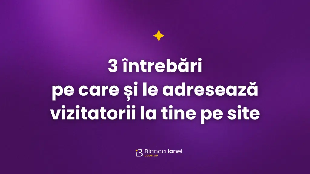 Ce gândește un vizitator la tine pe site? Bianca Ionel 23149