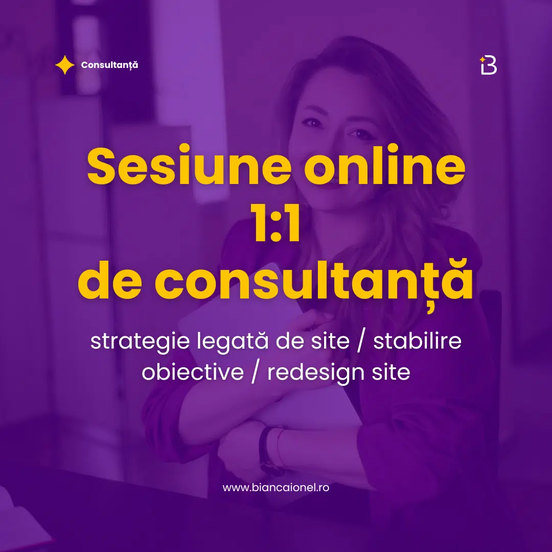 Audit Website – Experiență Utilizator, Funcționalități, Design & Performanță Bianca Ionel 24030