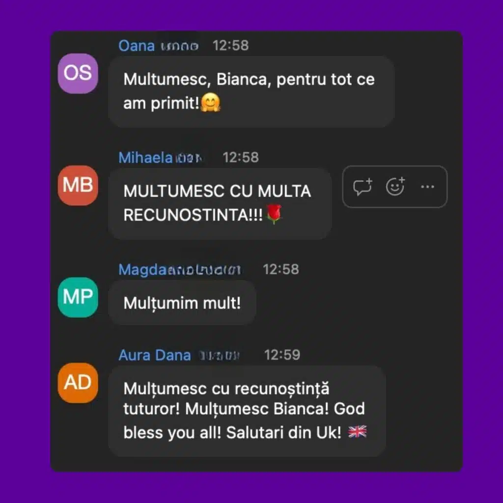 Serie 3 workshop-uri live De la blocaj la lansare: cum să-ți creezi site-ul care te reprezintă autentic Bianca Ionel 24607