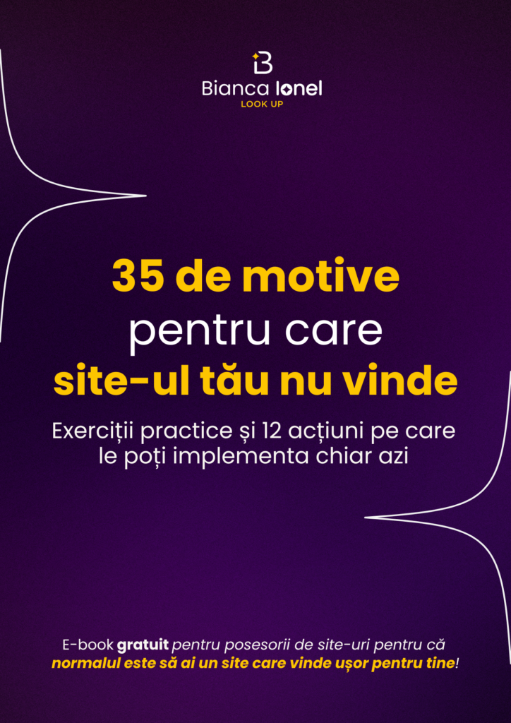 35 de motive pentru care site-ul tău nu vinde